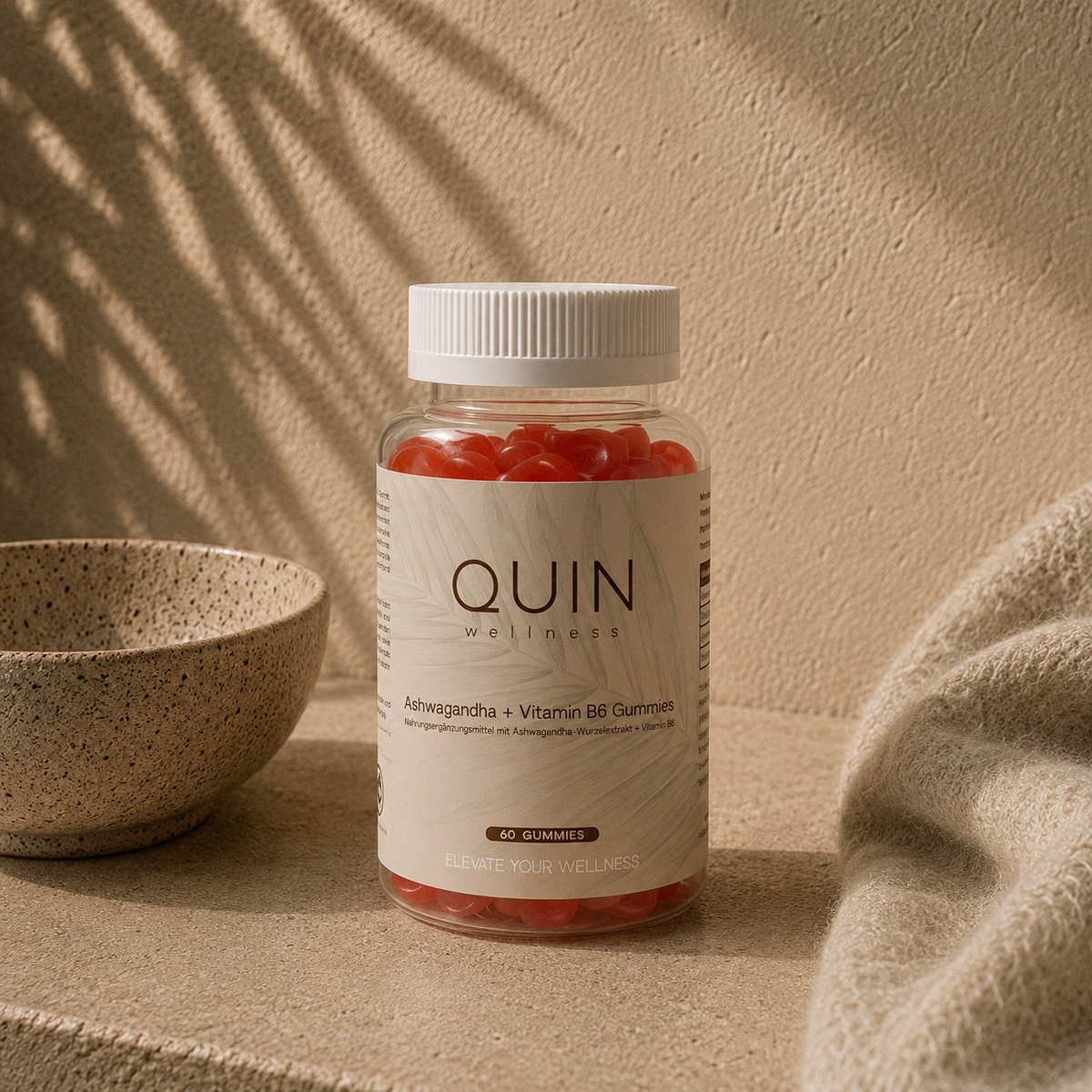 Ashwagandha + Vitamin B6 Gummies - 60 Stk.